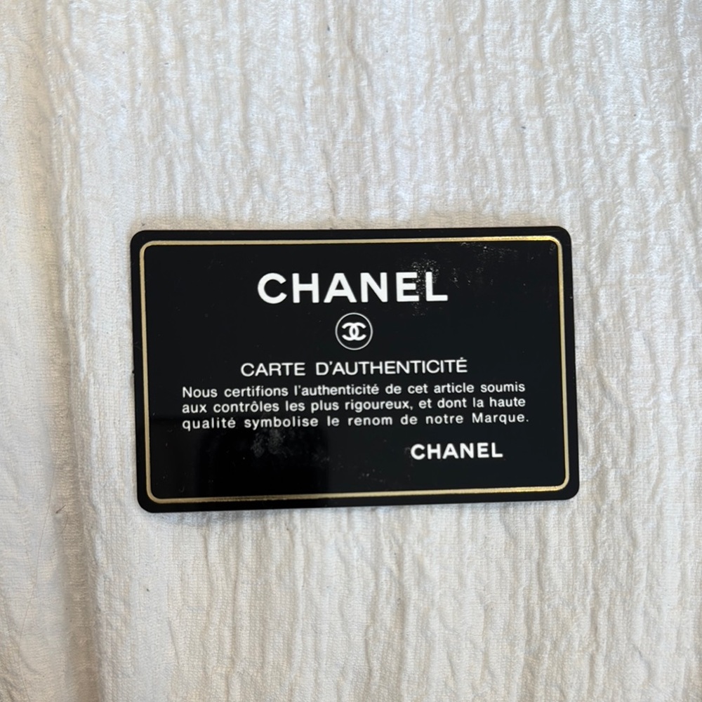 Chanel Authenticity Card - Picture 2 of 9